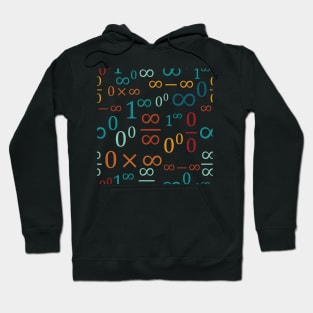 Indeterminate Forms Pattern (Retro) Hoodie